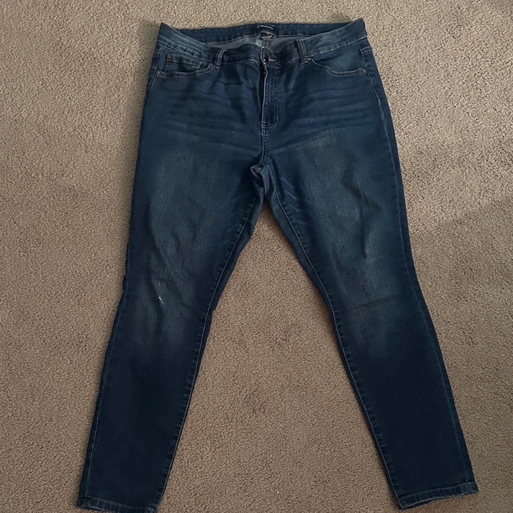 Dark Blue Women's Slim Jeans